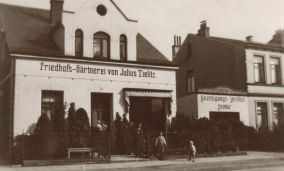 Beerdigungs-Institut Tielitz im Gründungsjahr